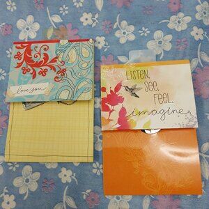 3159 Set of Two Necklaces On Greeting Cards From Hallmark